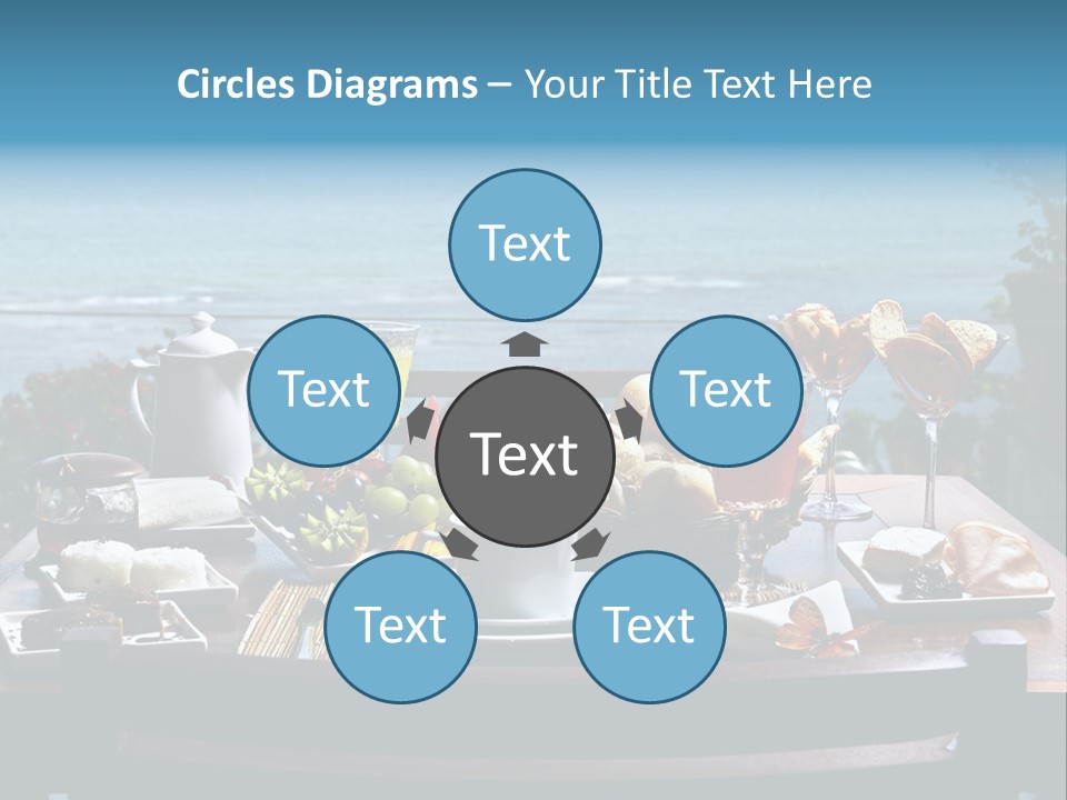 Drink Sea Food PowerPoint Template