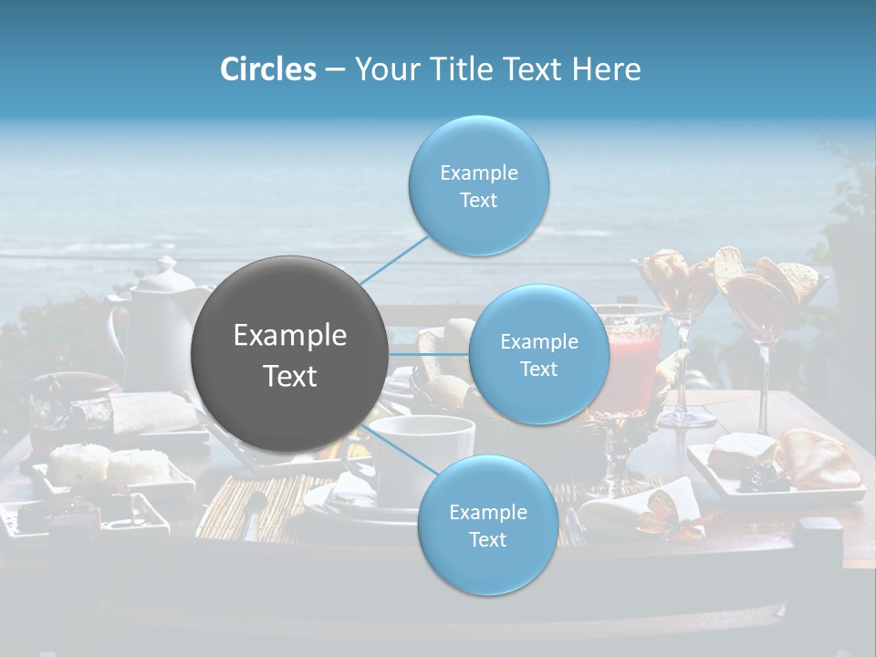 Drink Sea Food PowerPoint Template