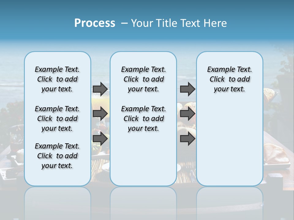 Drink Sea Food PowerPoint Template