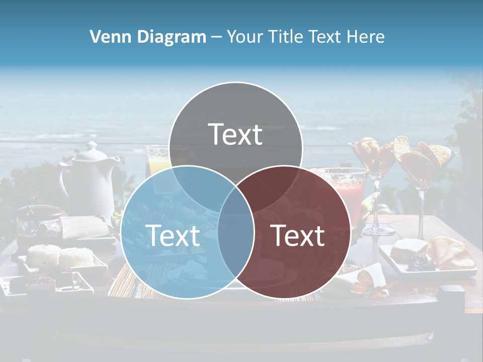 Drink Sea Food PowerPoint Template