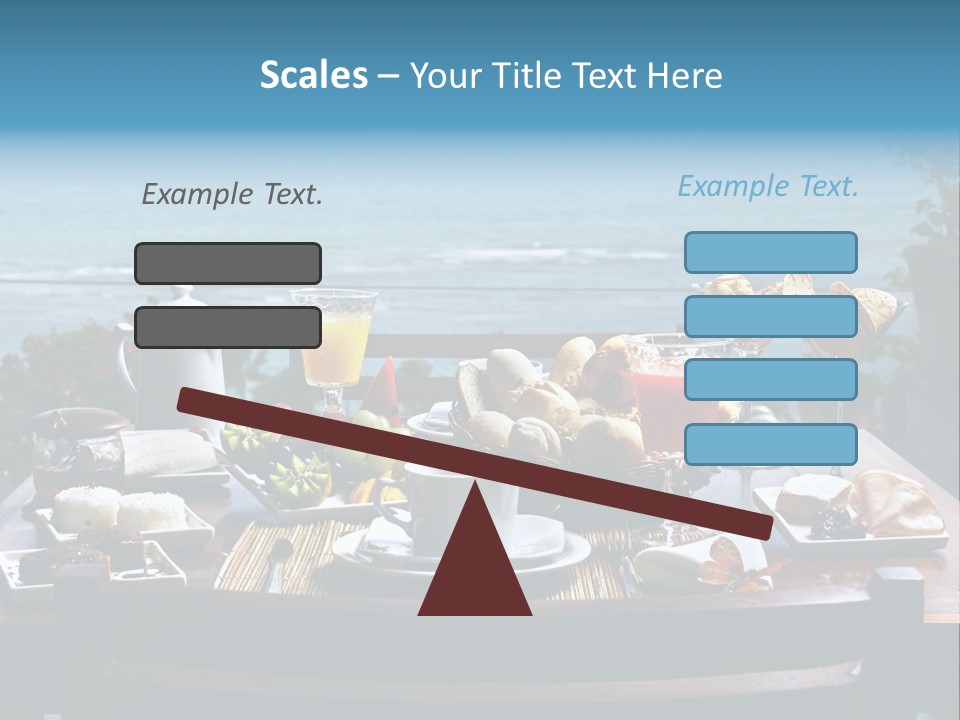 Drink Sea Food PowerPoint Template
