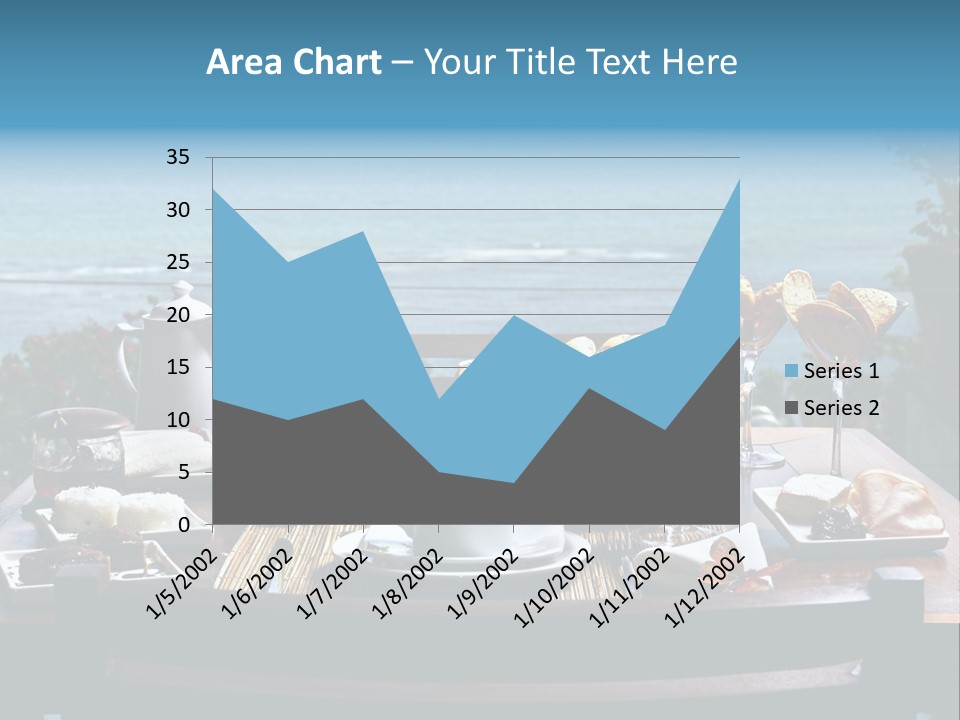 Drink Sea Food PowerPoint Template