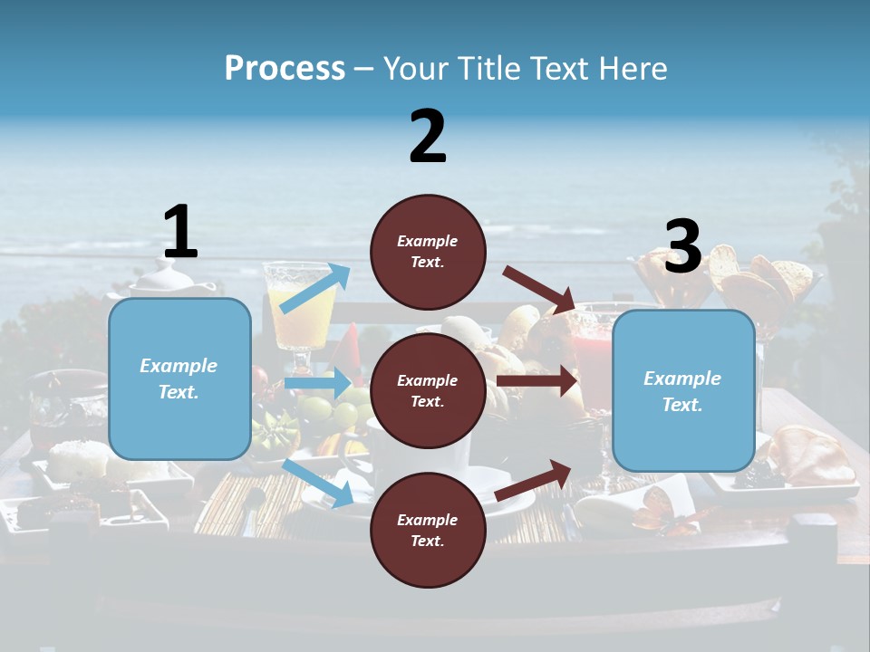 Drink Sea Food PowerPoint Template