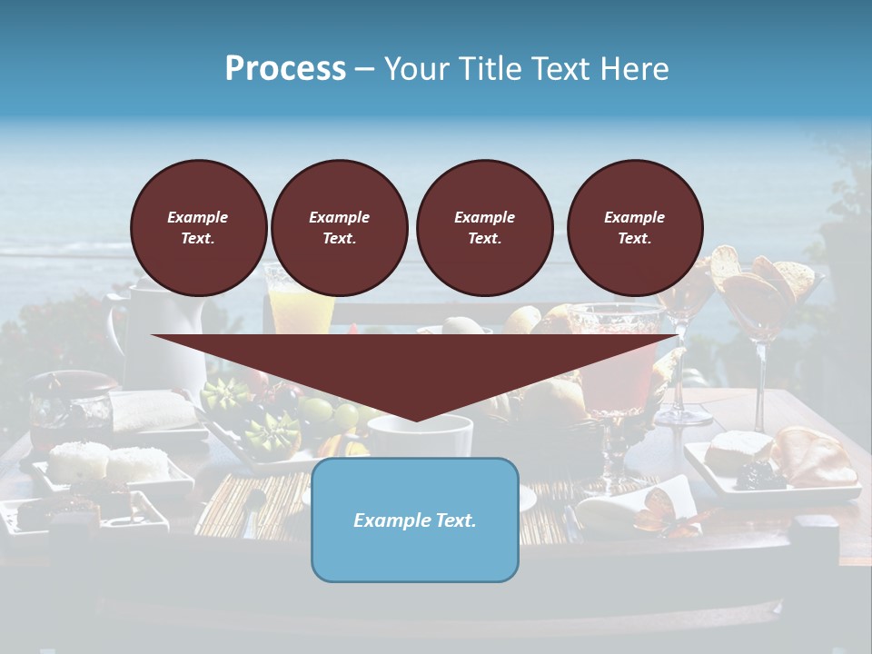 Drink Sea Food PowerPoint Template