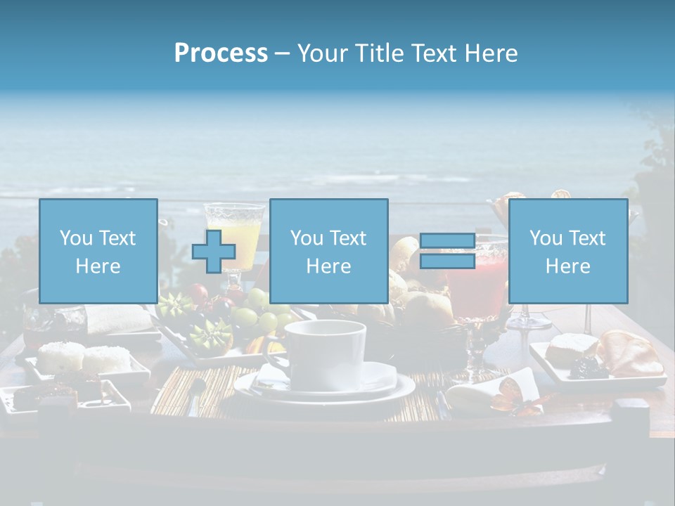 Drink Sea Food PowerPoint Template