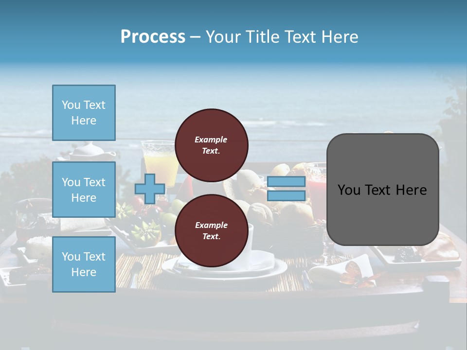 Drink Sea Food PowerPoint Template