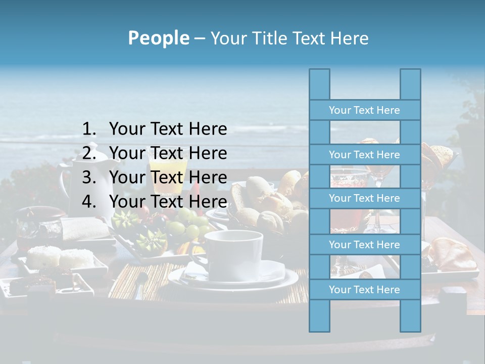 Drink Sea Food PowerPoint Template