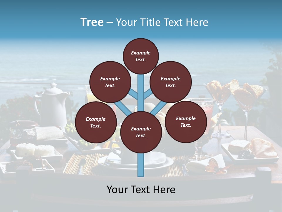 Drink Sea Food PowerPoint Template