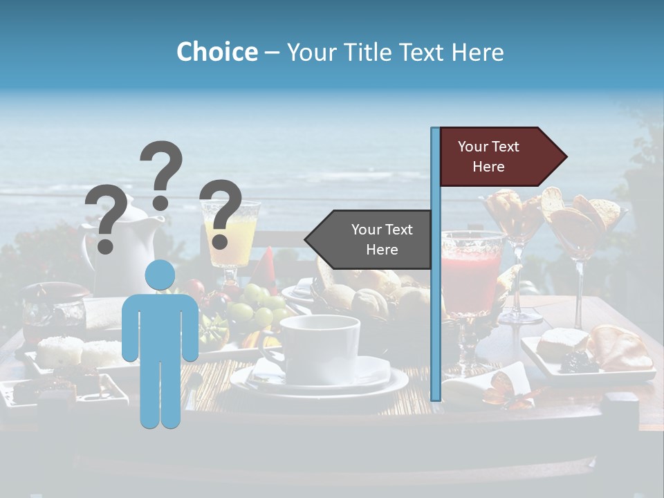 Drink Sea Food PowerPoint Template