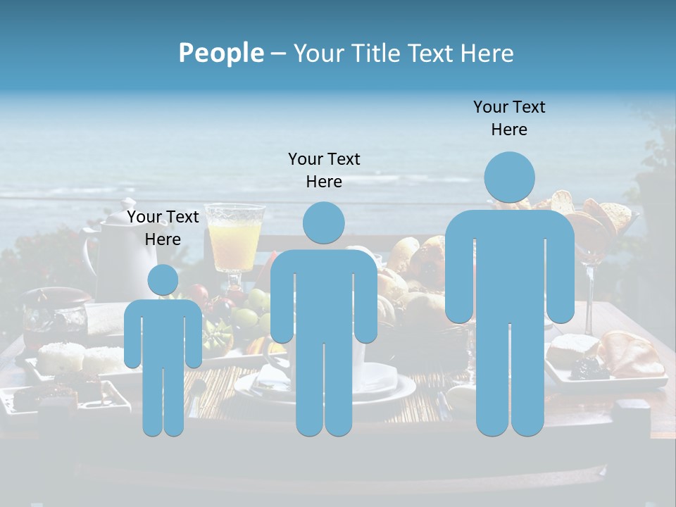 Drink Sea Food PowerPoint Template