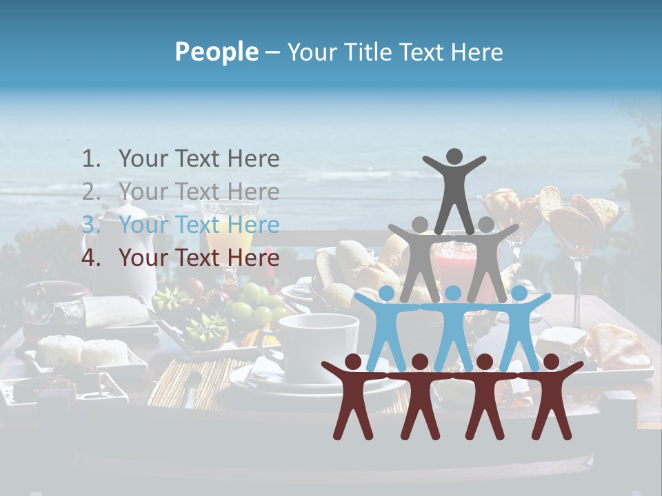 Drink Sea Food PowerPoint Template