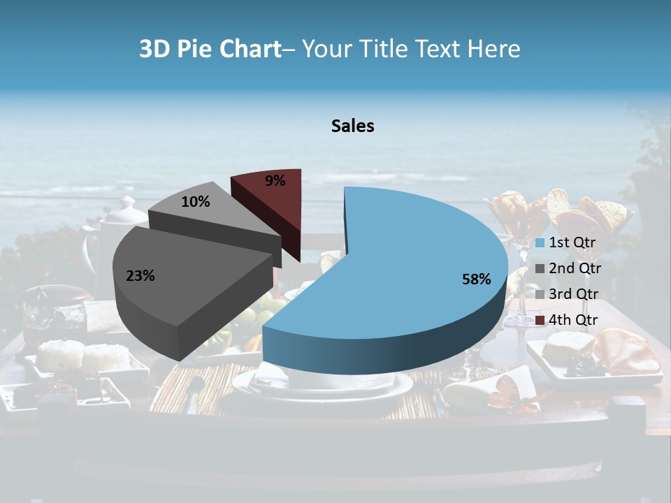 Drink Sea Food PowerPoint Template