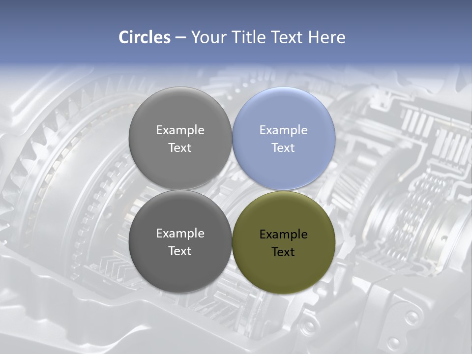 Manual Transmission Movement PowerPoint Template