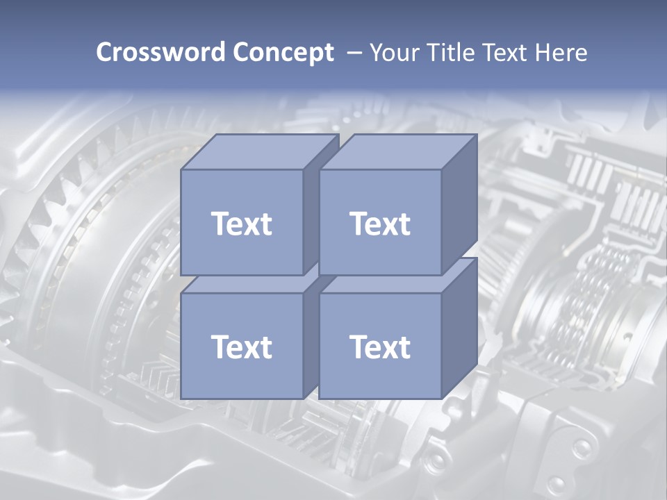 Manual Transmission Movement PowerPoint Template