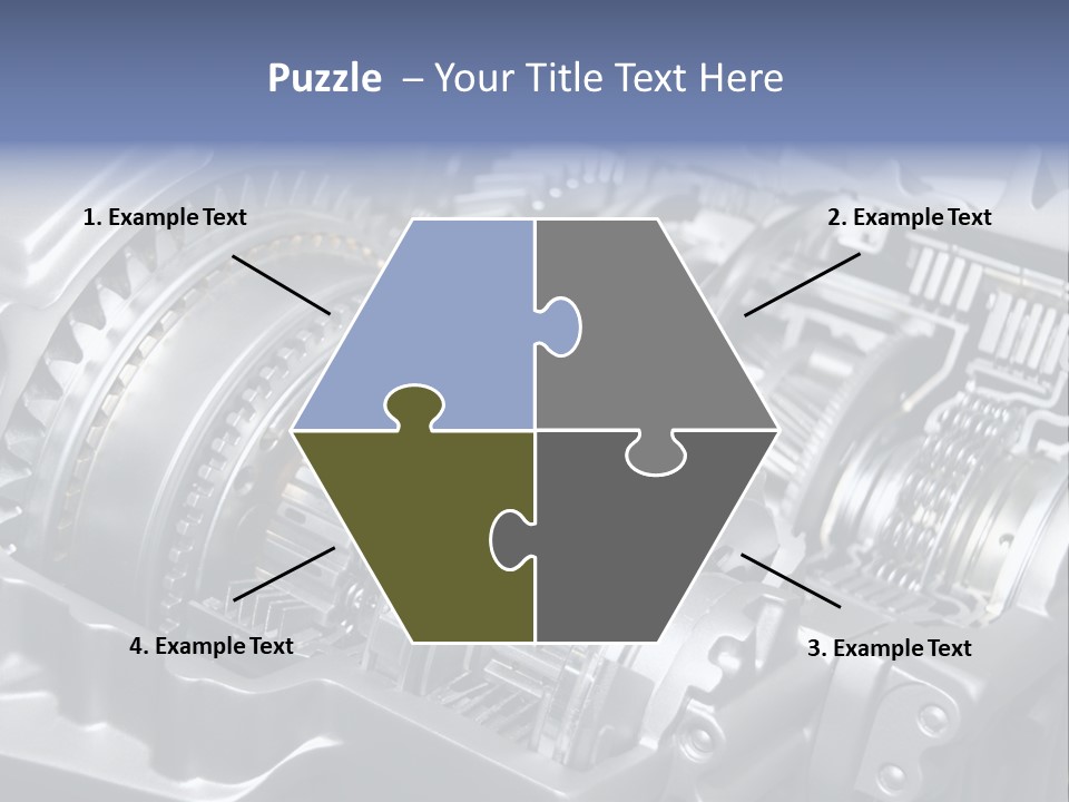 Manual Transmission Movement PowerPoint Template