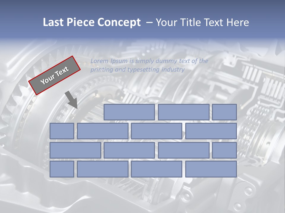 Manual Transmission Movement PowerPoint Template