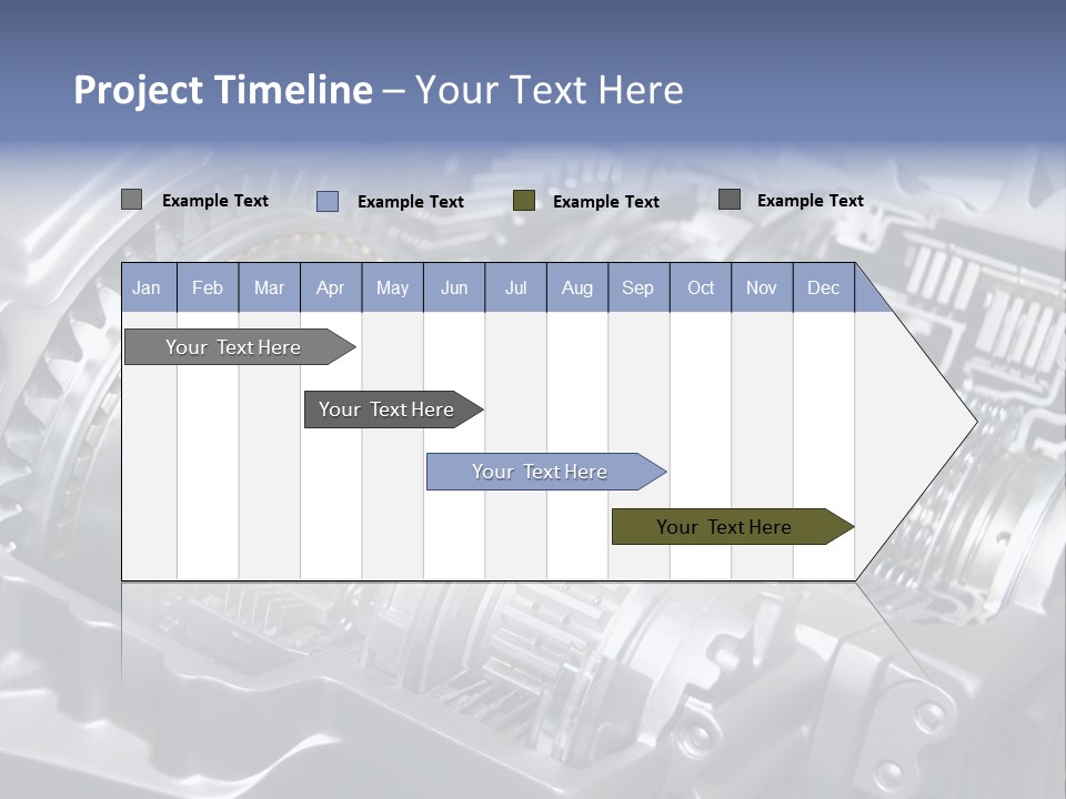 Manual Transmission Movement PowerPoint Template
