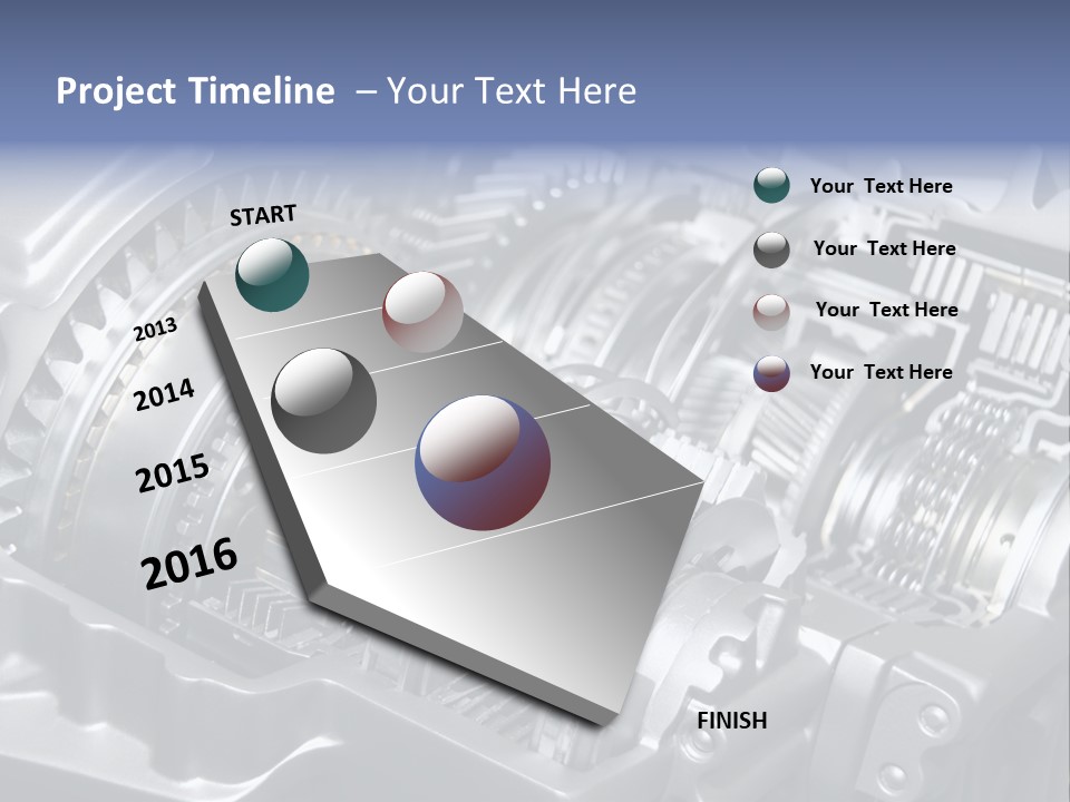 Manual Transmission Movement PowerPoint Template