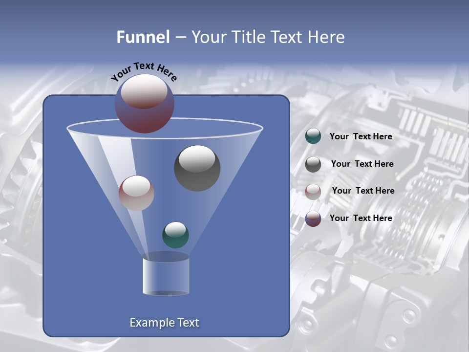 Manual Transmission Movement PowerPoint Template