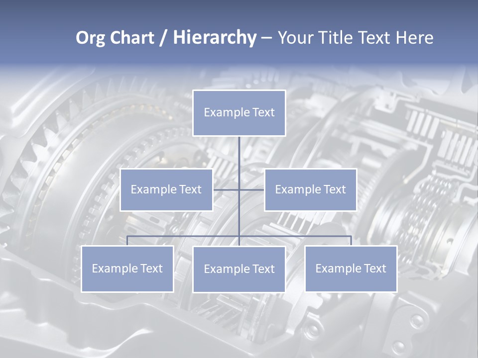 Manual Transmission Movement PowerPoint Template