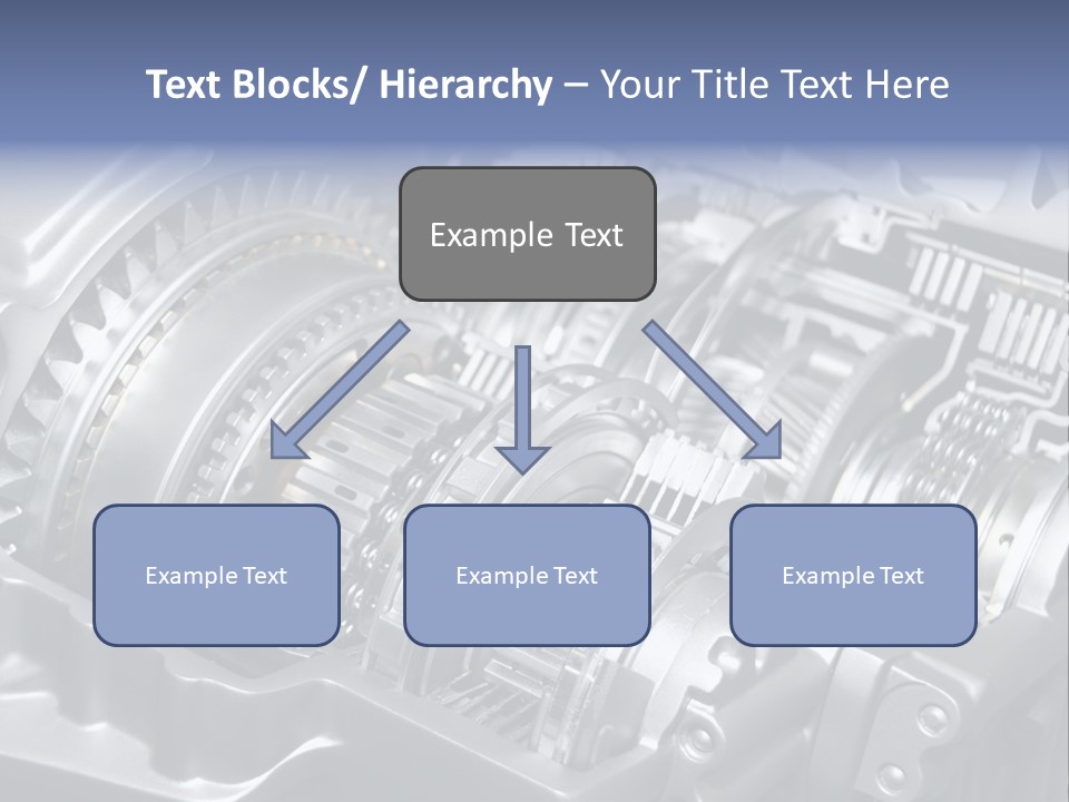 Manual Transmission Movement PowerPoint Template