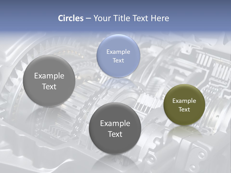 Manual Transmission Movement PowerPoint Template