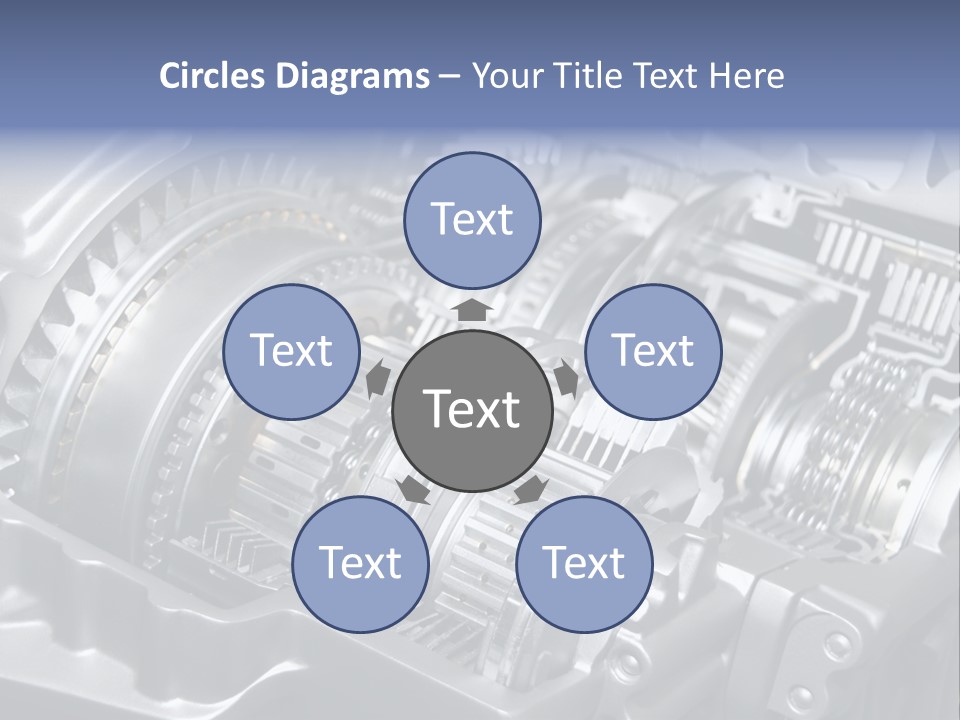 Manual Transmission Movement PowerPoint Template