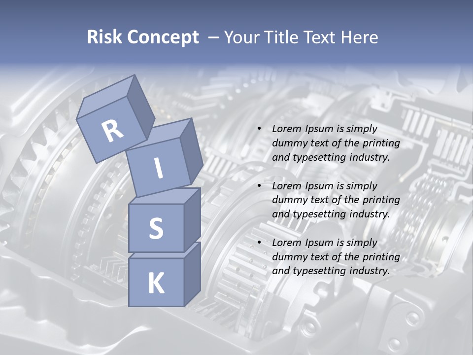 Manual Transmission Movement PowerPoint Template