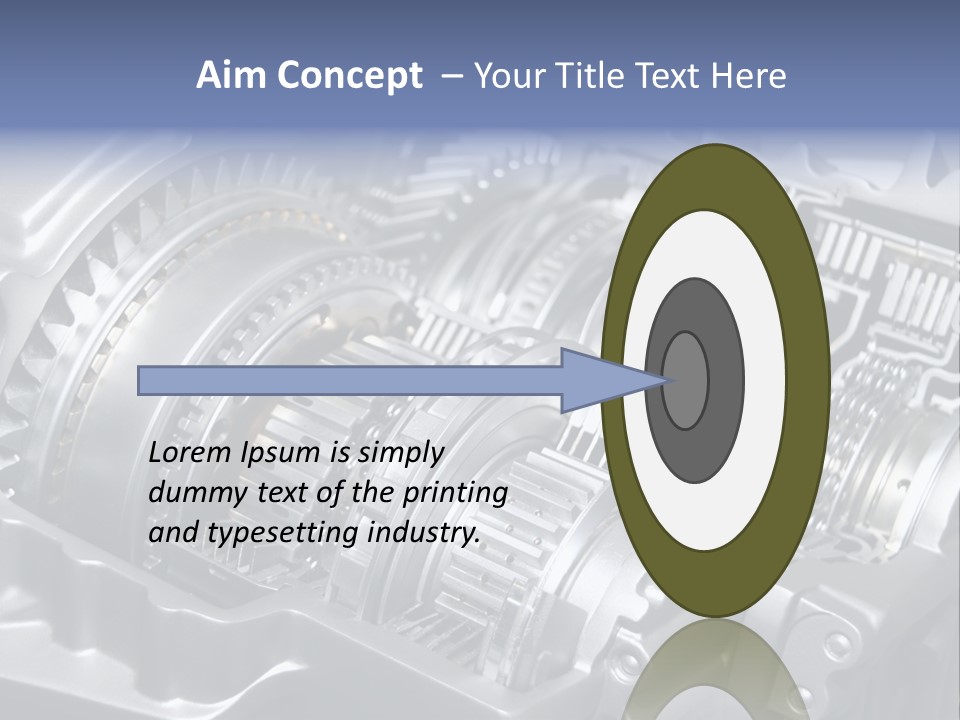 Manual Transmission Movement PowerPoint Template