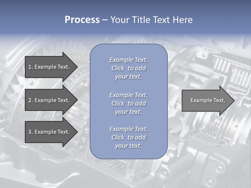 Manual Transmission Movement PowerPoint Template