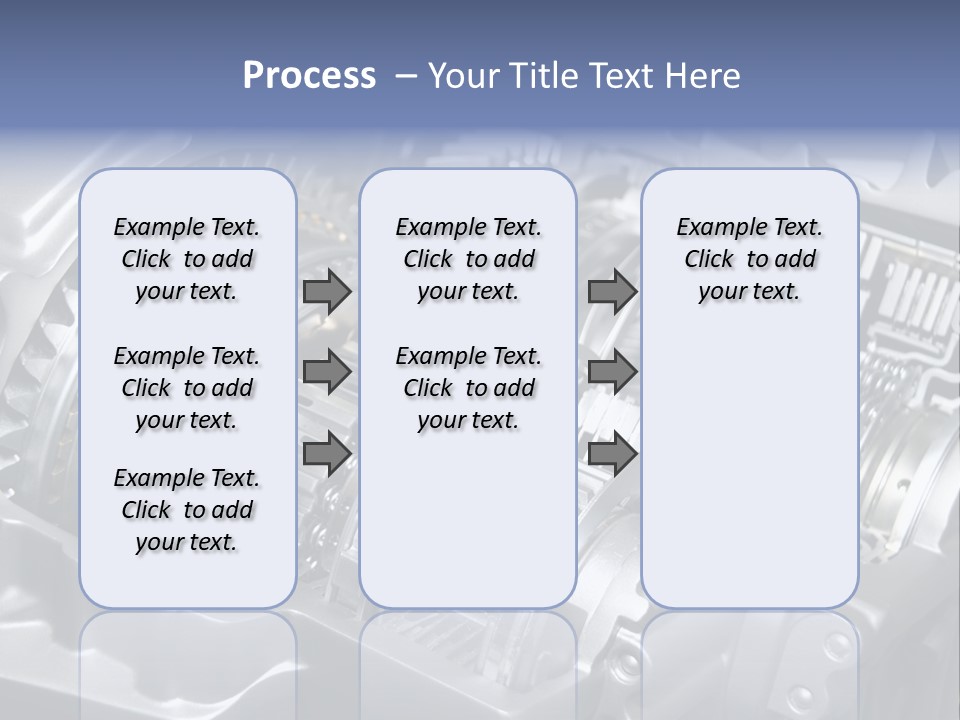 Manual Transmission Movement PowerPoint Template