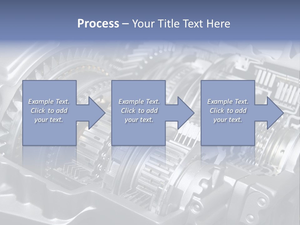 Manual Transmission Movement PowerPoint Template