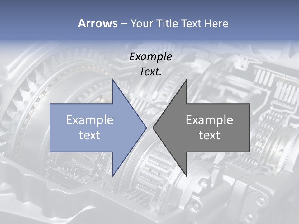 Manual Transmission Movement PowerPoint Template