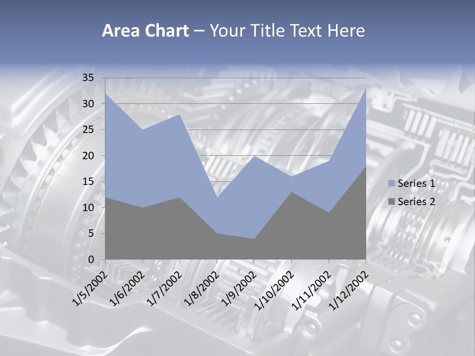 Manual Transmission Movement PowerPoint Template