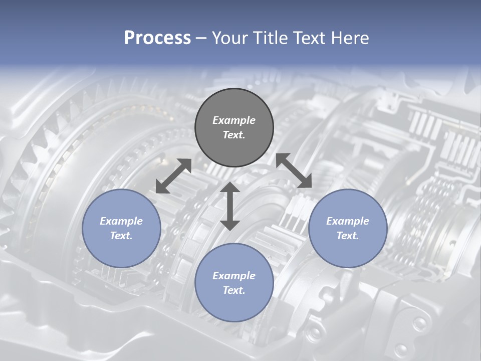 Manual Transmission Movement PowerPoint Template
