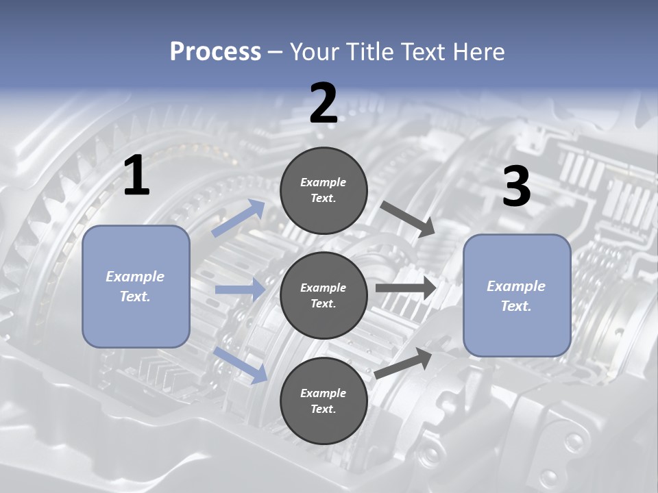Manual Transmission Movement PowerPoint Template