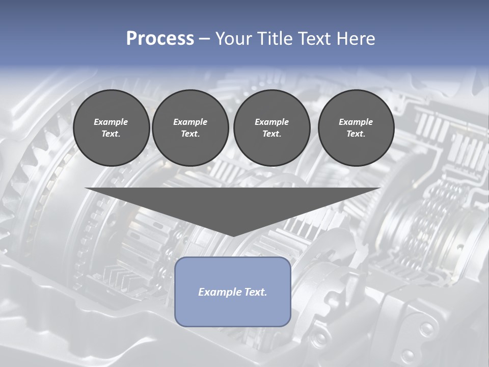 Manual Transmission Movement PowerPoint Template