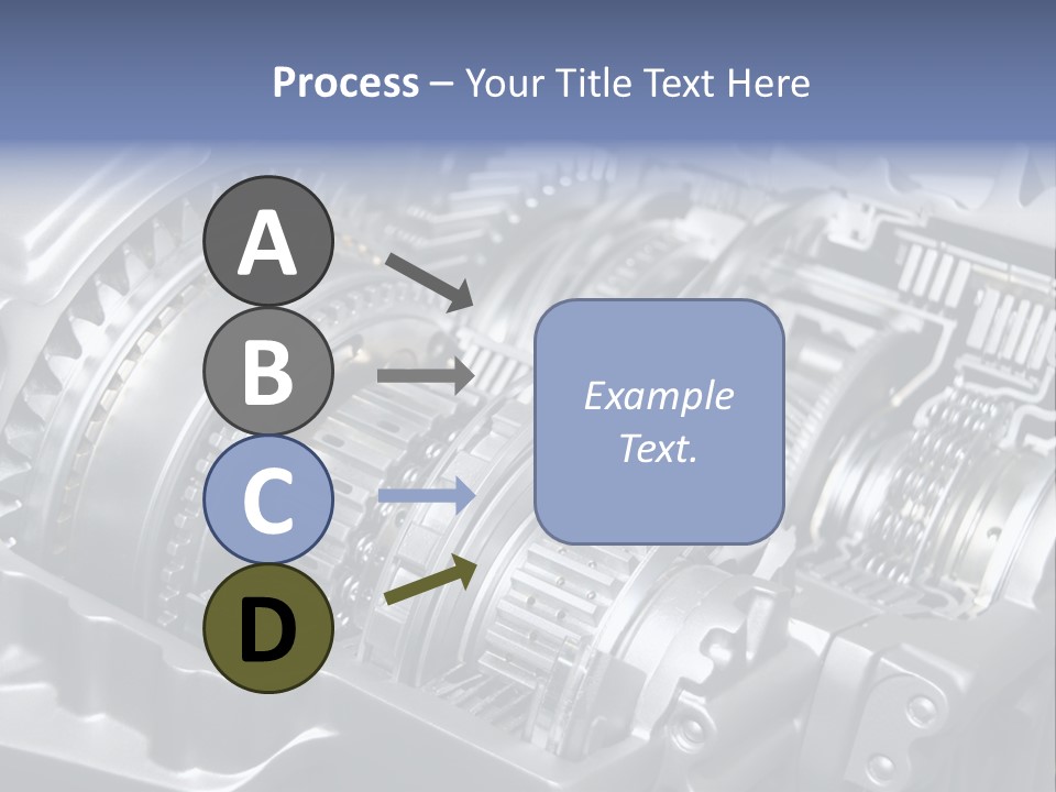 Manual Transmission Movement PowerPoint Template