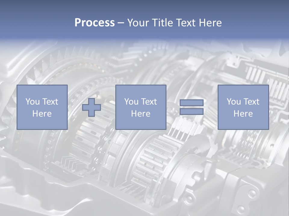 Manual Transmission Movement PowerPoint Template