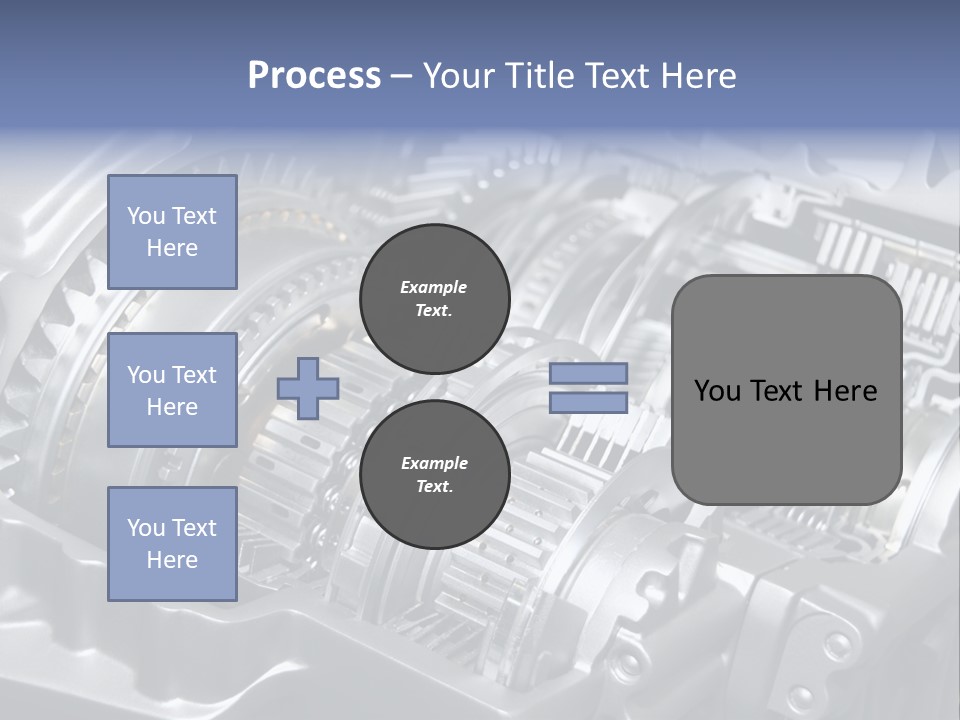 Manual Transmission Movement PowerPoint Template