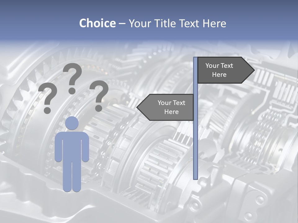 Manual Transmission Movement PowerPoint Template