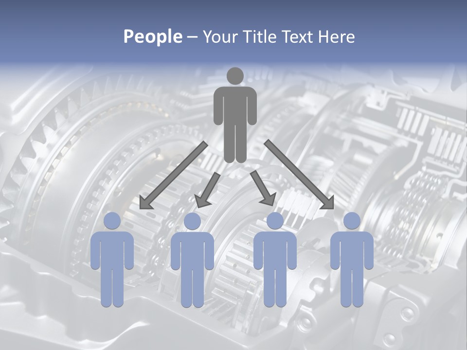 Manual Transmission Movement PowerPoint Template