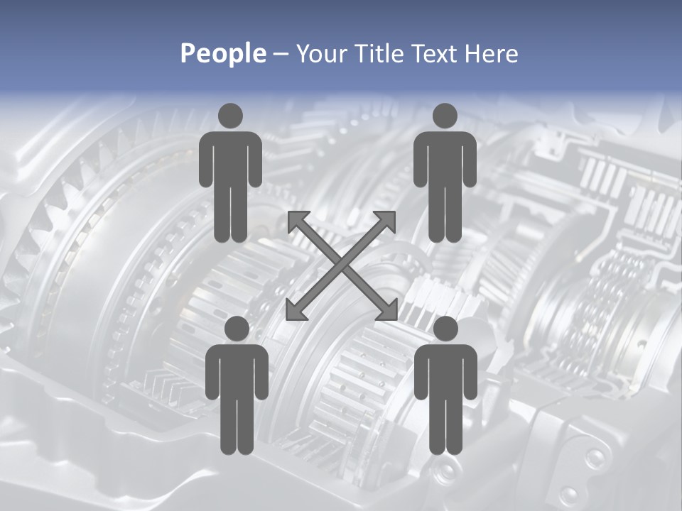 Manual Transmission Movement PowerPoint Template