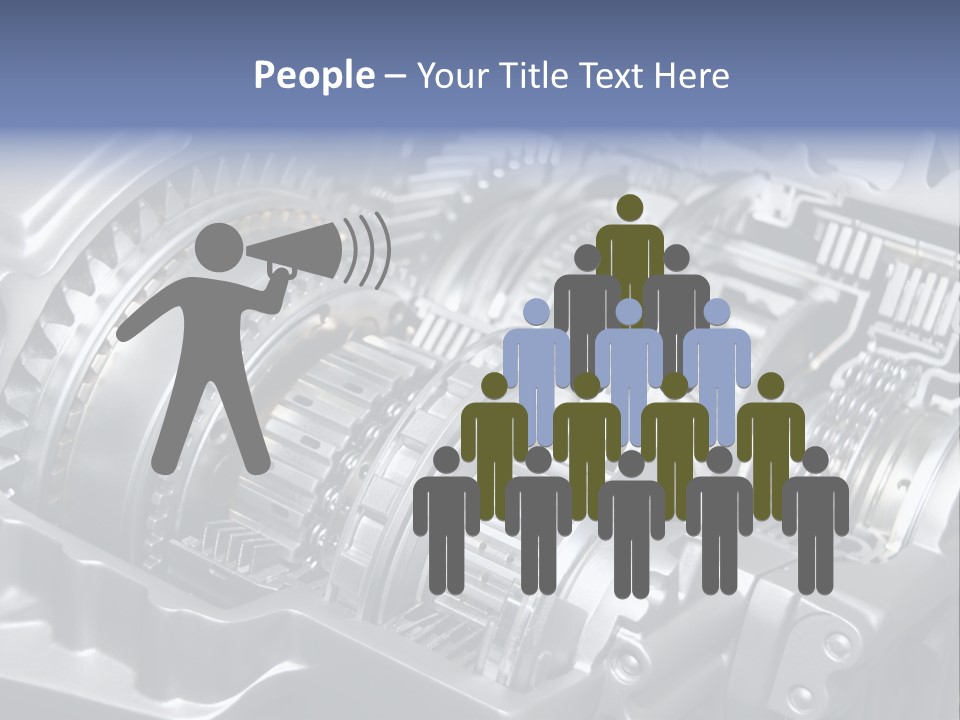 Manual Transmission Movement PowerPoint Template