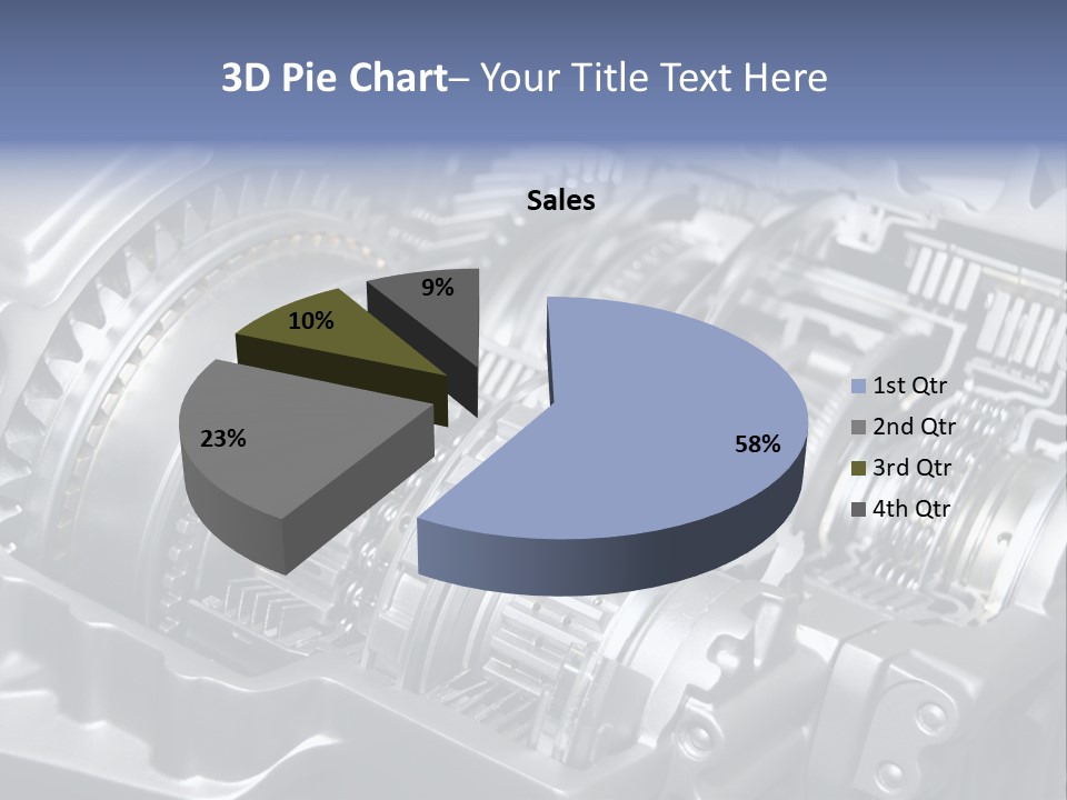 Manual Transmission Movement PowerPoint Template