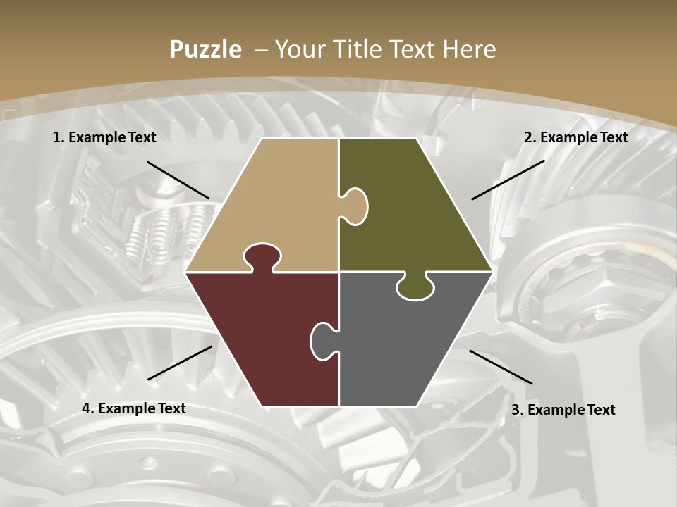 Complicated Material Box PowerPoint Template