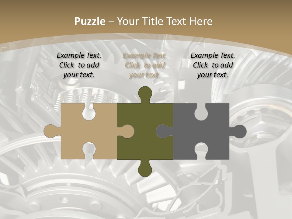 Complicated Material Box PowerPoint Template