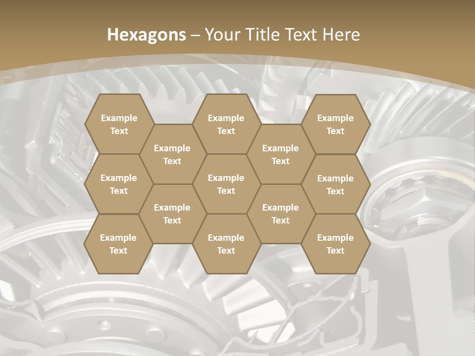 Complicated Material Box PowerPoint Template