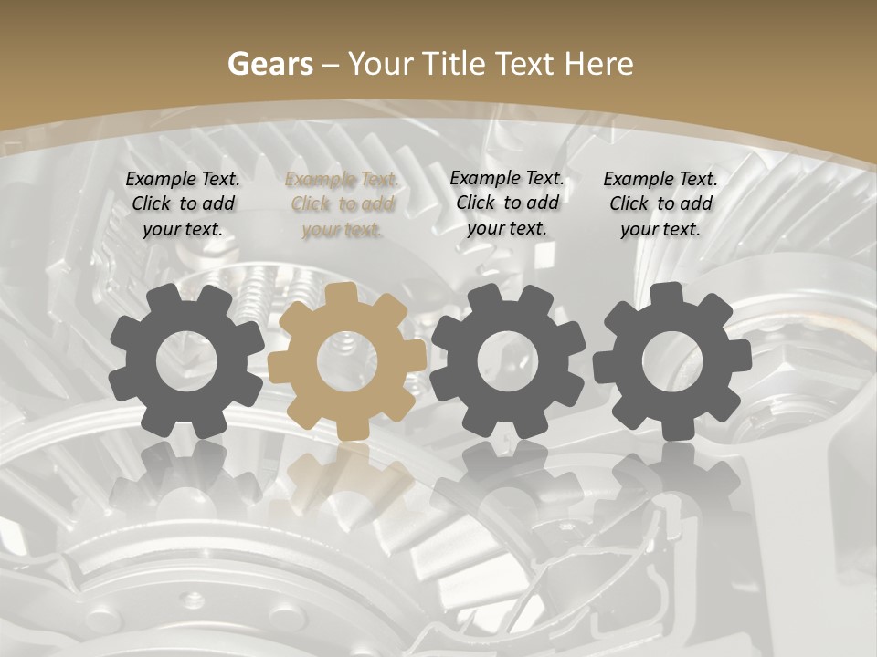 Complicated Material Box PowerPoint Template