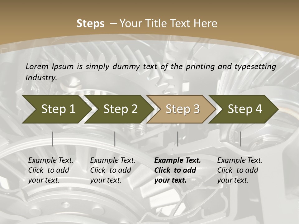 Complicated Material Box PowerPoint Template
